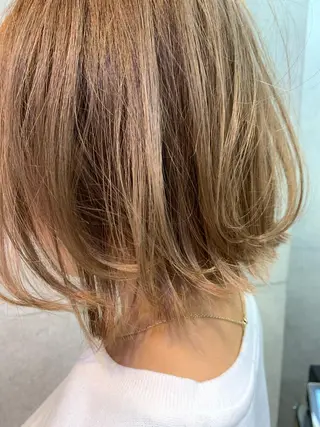ミディアム 似合わせヘア✔️ 店長 オオキアキヒロのヘアスタイル