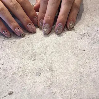 ネイル パラあり！フィルイン 美フォルムのネイルデザイン