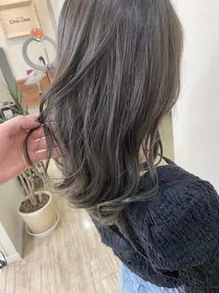 カラー SALOWIN栄 高須大貴のヘアスタイル