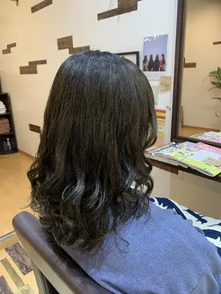 ロング カラー サトウ シューイチのヘアスタイル