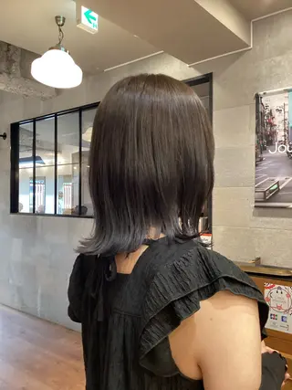 ミディアム 銀座ボブカラーパーマ misakiのヘアスタイル