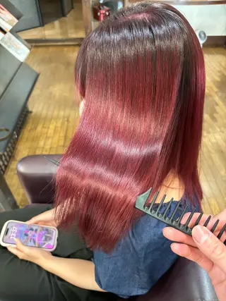 ラピスキーズ 古橋のヘアスタイル