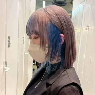 ミディアム みいなブリーチモデル 募集中！のヘアスタイル