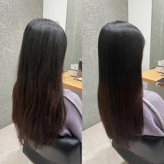 セミロング 髪質改善ヘアケア 艶髪特化/上田のヘアスタイル