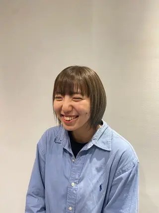 ショート カラー 松下 茉紀👱🏻♀️のヘアスタイル