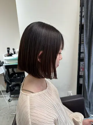 ショート カラー パーマ 平日オススメ✨ コスパ&タイパ✨山下のヘアスタイル