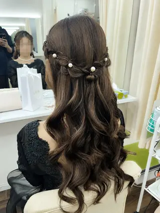 ロング YUMEYAKATA 五条店のヘアスタイル