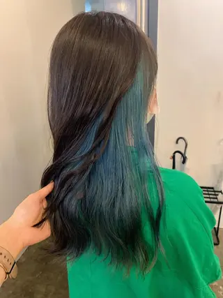 ロング カラー 🌛ダブルカラー 🌜SAYAKAのヘアスタイル