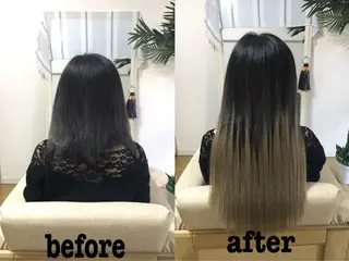 ロング KA BUのヘアスタイル