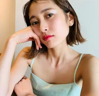 ショート minatsu 東京の技術を京都でのヘアスタイル