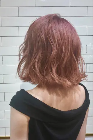 ミディアム 髪質改善/縮毛矯正/ 艶カラー🦢川上葵のヘアスタイル