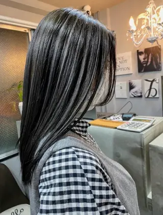 セミロング 艶髪/Sherry 淀屋橋肥後橋店のヘアスタイル