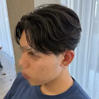 パーマ メンズ 楓🍁毛流れ /無造作のヘアスタイル