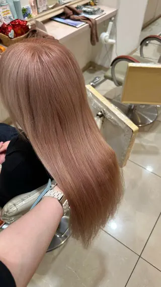 ロング ⦅羽エクステ⦆ スズキのヘアスタイル