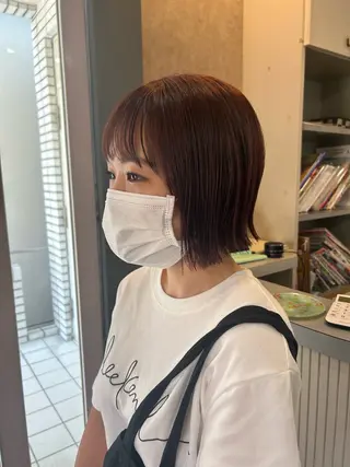 ショート 小泉 樹奈のヘアスタイル