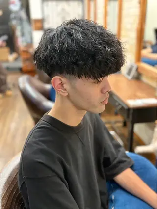 パーマ ティセラ/ カットモデル募集中のヘアスタイル