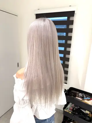 ロング カラー 加藤 佑二のヘアスタイル