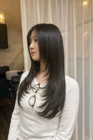 ロング 木村 心海☆明石のヘアスタイル