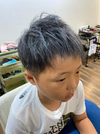 ショート メンズ キッズ 堀 広夢のヘアスタイル