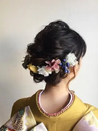 spa hair ark 富井直美のヘアスタイル