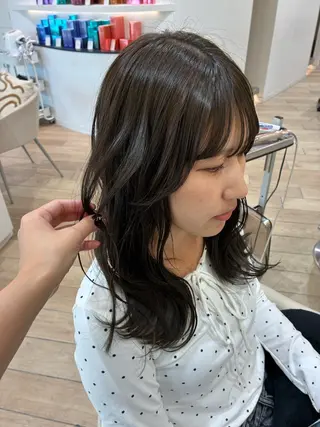 カラー 🐌✨パーマ/ レイヤー/あやねのヘアスタイル