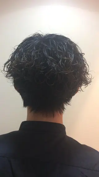 カラー パーマ ヘアアレンジ メンズ メンズパーマの巨匠 鈴木純のヘアスタイル