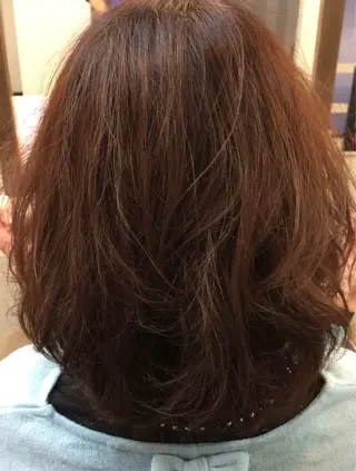 ミディアム カラー パーマ Chino Atsushiのヘアスタイル