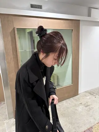 セミロング 奥野 涼香のヘアスタイル