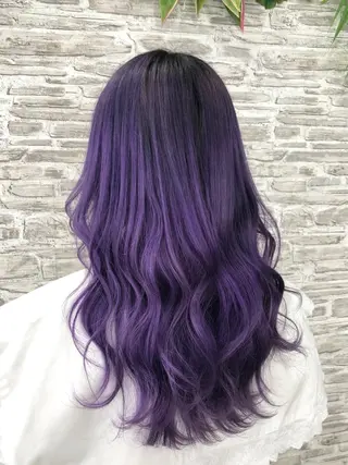 セミロング カラー 韓国ヘア🤍髪質改善 🇰🇷AKANEのヘアスタイル