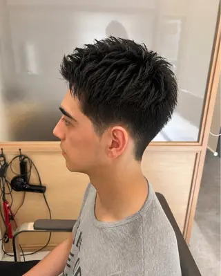 ショート メンズ 久木原 ゆりのヘアスタイル