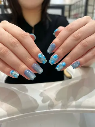 ネイル シンプルネイル‪‪/ miyake 💗のネイルデザイン