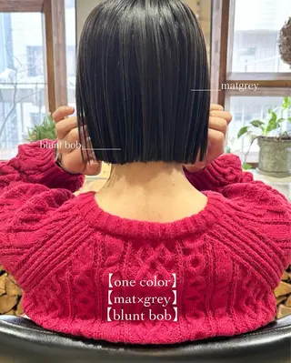ミディアム カラー ⌇🌹透明感カラー 🌹ᴍᴇɢᴜᴍɪ ⌇のヘアスタイル