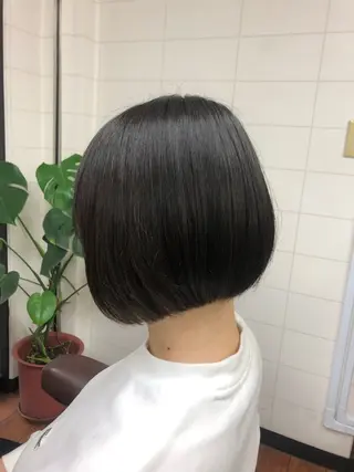 ショート キセ ワカナのヘアスタイル