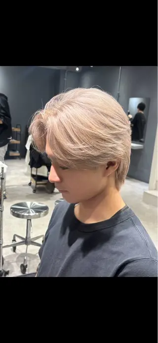 ショート カラー 【メンズパーマ特化】 中戸 滉のヘアスタイル