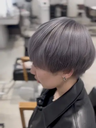 ショート カラー 髙木 利央のヘアスタイル