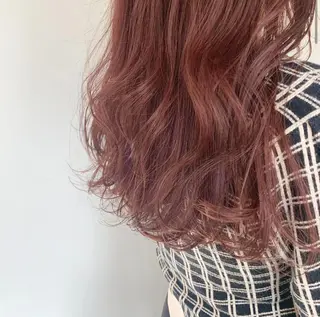ミディアム カラー パーマ ヘアアレンジ ネイル マツエク・マツパ まろやかベージュ/ JOのヘアスタイル