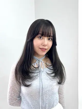 ロング カラー 村田梨乃/ minim hairのヘアスタイル