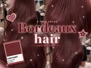 ロング 大宮🤍縮毛矯正 レイヤー🪽なるのヘアスタイル