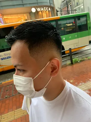 ショート 林田 龍明のヘアスタイル