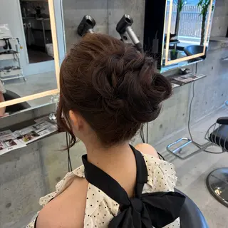 ロング ヘアアレンジ hikari/大名/ 透明感/暖色カラーのヘアスタイル
