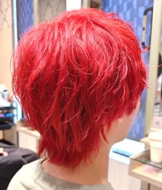 ショート パーマ メンズ ✨髪質改善/カラー✨ TOMOのヘアスタイル