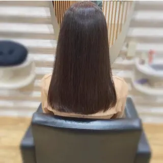 ロング カラー KON|ごまかさない 艶。酸熱×精密カットのヘアスタイル