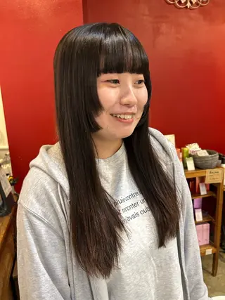 ロング ORe'S HAIR BE　GLaDまなみのヘアスタイル