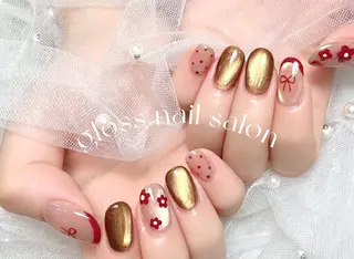 ネイル ゆり🌷 gloss nailのネイルデザイン