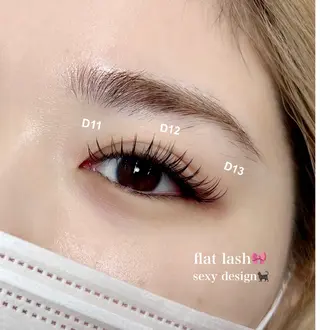 マツエク・マツパ Lazliy 烏丸/RISA🎀のマツエク・マツパデザイン