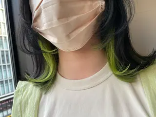 ミディアム カラー ブリーチ👩🦳/ ✂︎MANAMIのヘアスタイル