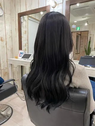 ロング カラー Mens cut Hannaのヘアスタイル