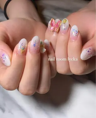 ネイル ネイルルームリッカ 𝐦𝐚𝐲𝐮のネイルデザイン