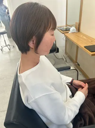ショート 仁木 彩奈のヘアスタイル