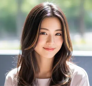 ロング パーマ ✱リンクスハート✱ ✱島岡　茉生✱のヘアスタイル